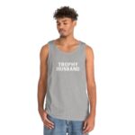 Trophy Husband Heavy Cotton Tank Top , Fathers Day , Dad