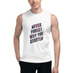 Muscle Shirt Fitness Workout Training For Men Tank Top