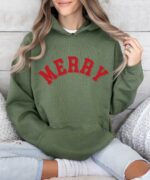 Merry Christmas Hoodie, Christmas Shirt, Christmas Hoodie, Holiday Hoodie, Christmas Sweatshirt, Womans Hoodie Sweatshirt, Hoodie For Woman,