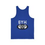 Men'S Gym Mode On Tank Top, Workout Fitness Muscle Tee, Weightlifting Exercise Shirt, Sport Athletic Sleeveless Top, Unisex Jersey Tank