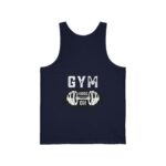 Men'S Gym Mode On Tank Top, Workout Fitness Muscle Tee, Weightlifting Exercise Shirt, Sport Athletic Sleeveless Top, Unisex Jersey Tank